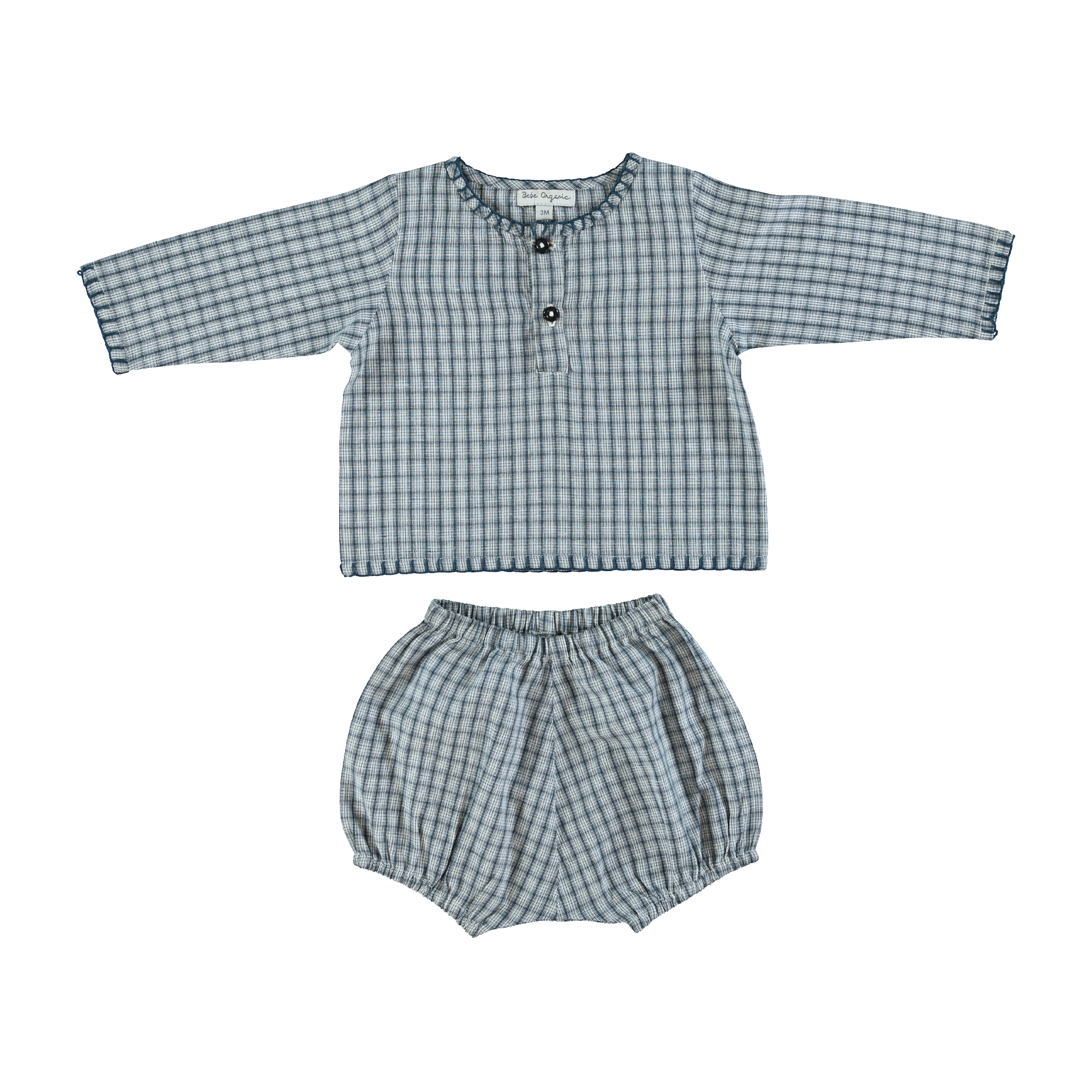 【omochi】bebeorganic Joan Baby Set 24m last 1【bebe organic】24m Joan Baby Blouse | ptipie