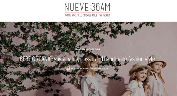 Bebe Organic featured in NUEVE36AM