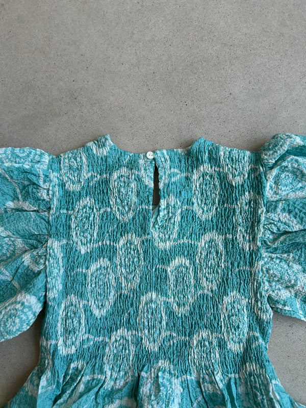 Fleurine Lagoon Dress 3/4 Sleeves