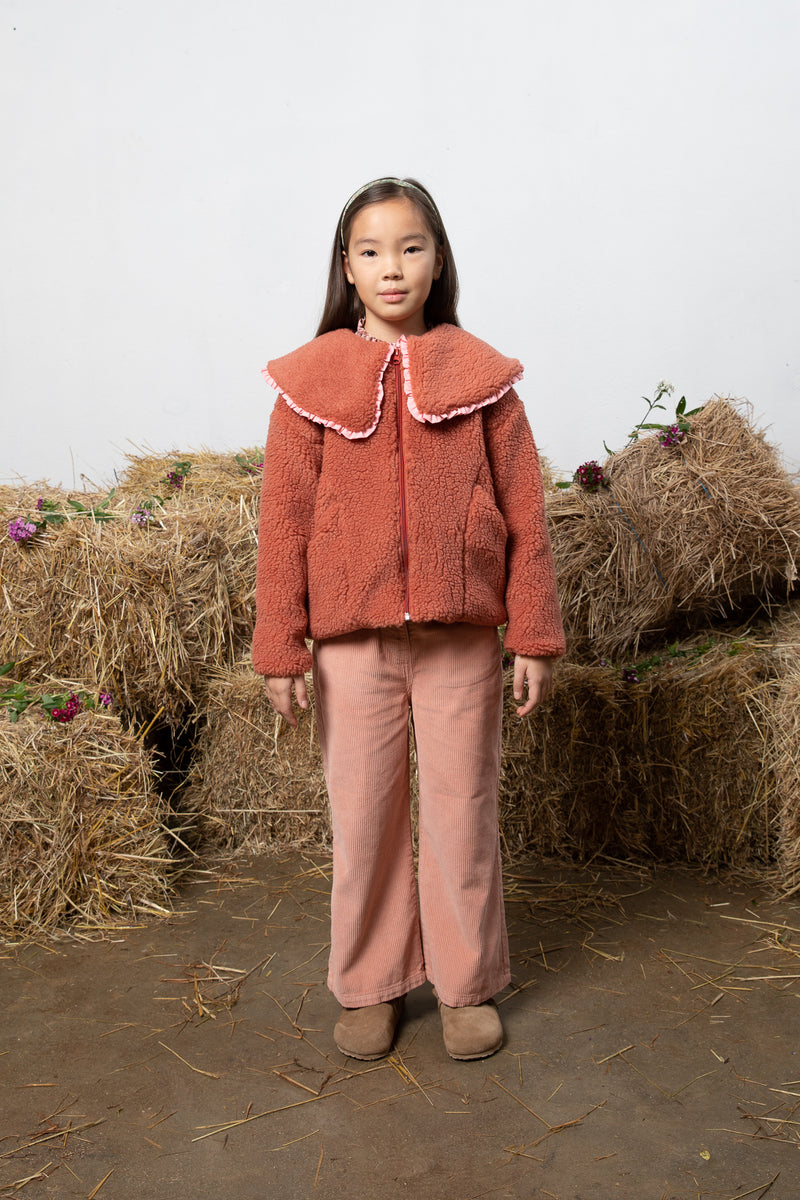 Ella Jacket Dusty Rose-12years