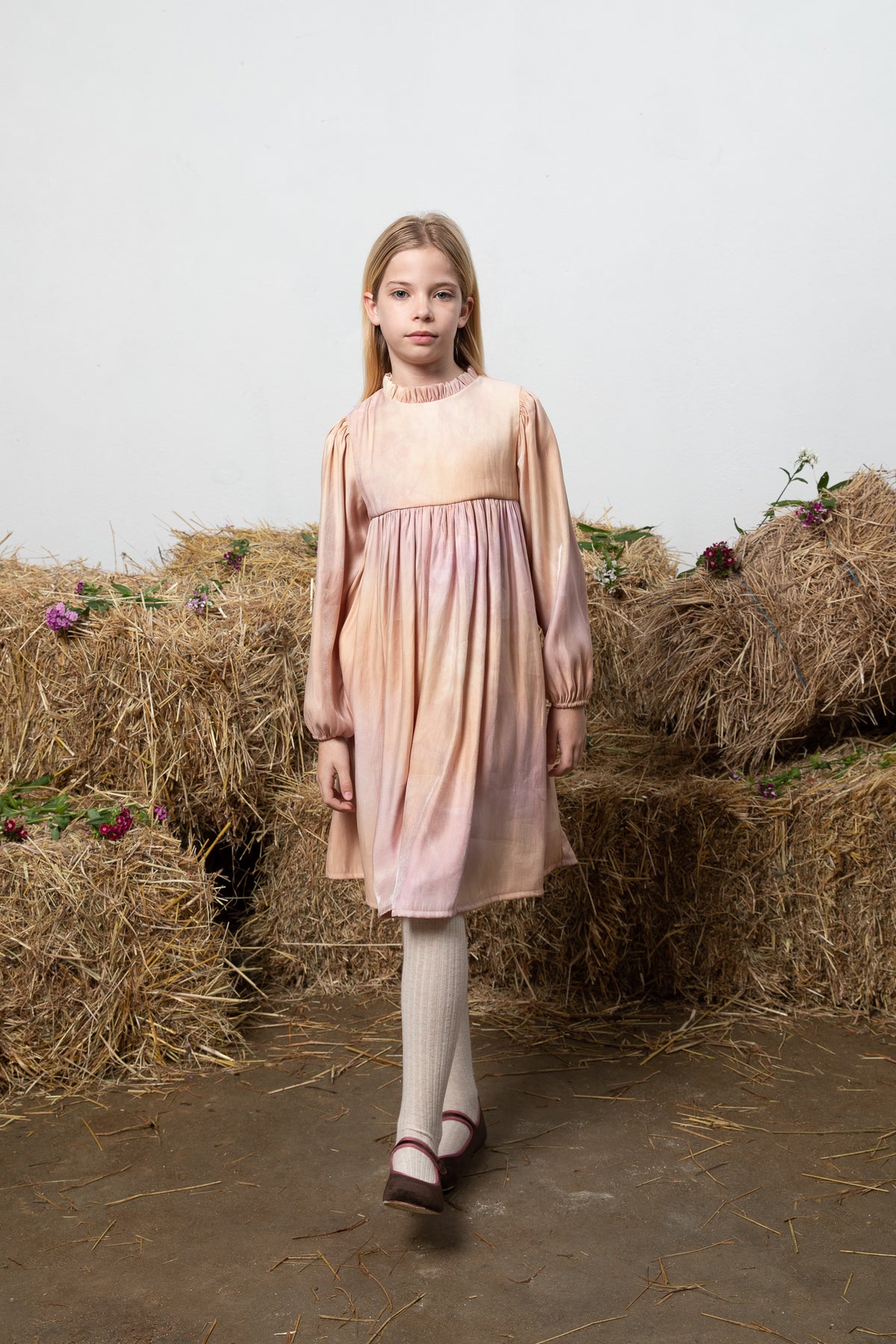 Elizabeth Dress Winter Sunset-12years Bebe Organic Elizabeth Dress Winter Sunset-12years Bebe Organic