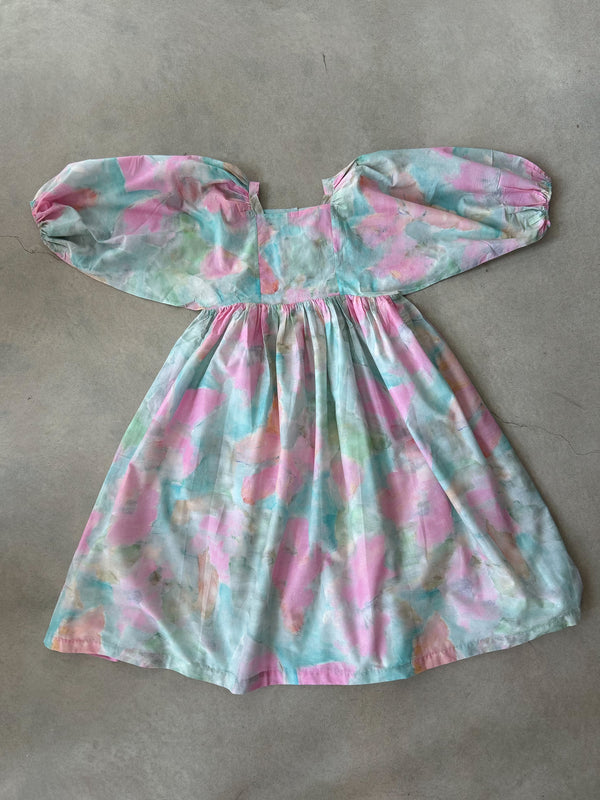 Violetta Closed Neck Dress 3/4 Sleeves