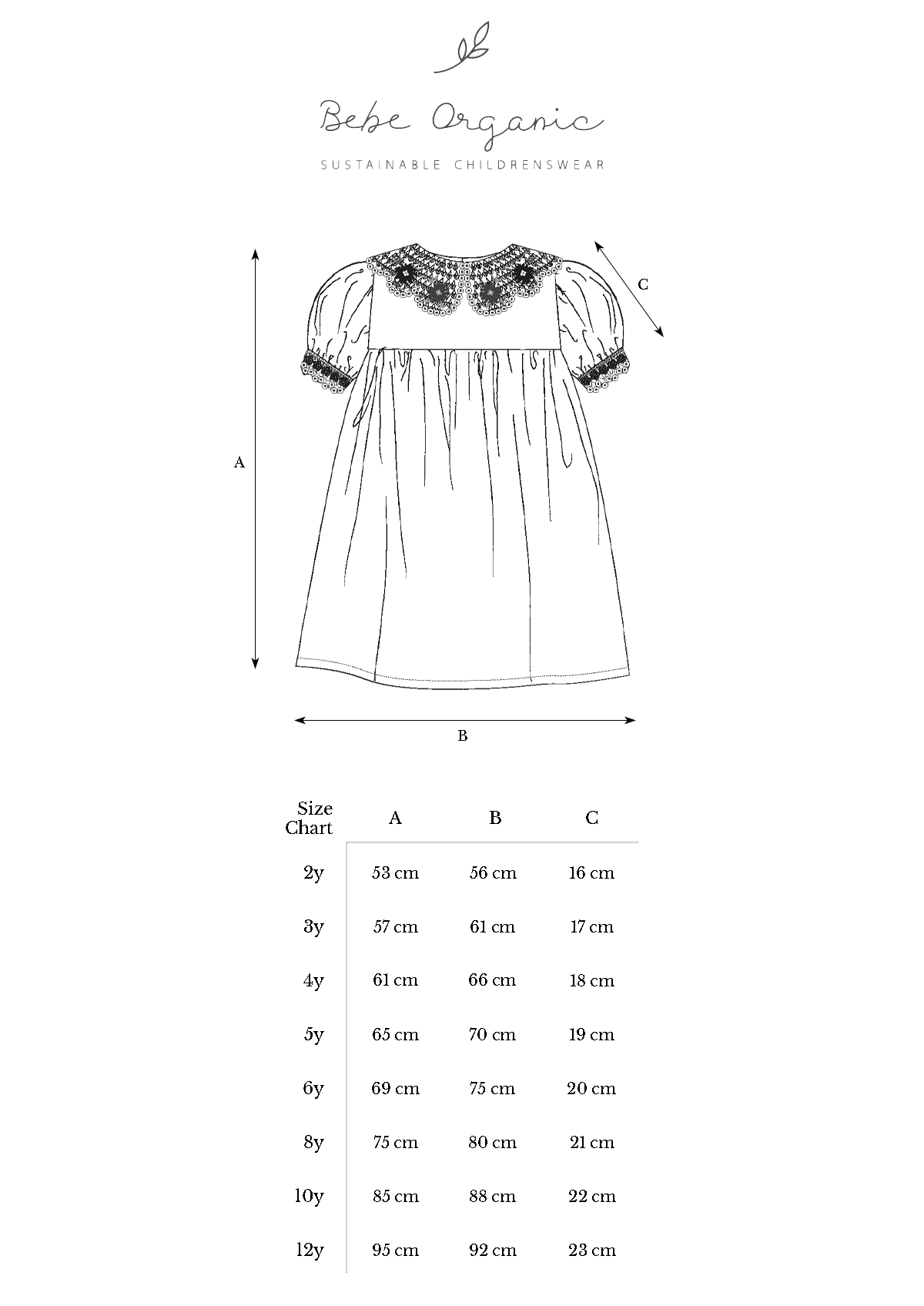 Anais Dress – Bebe Organic