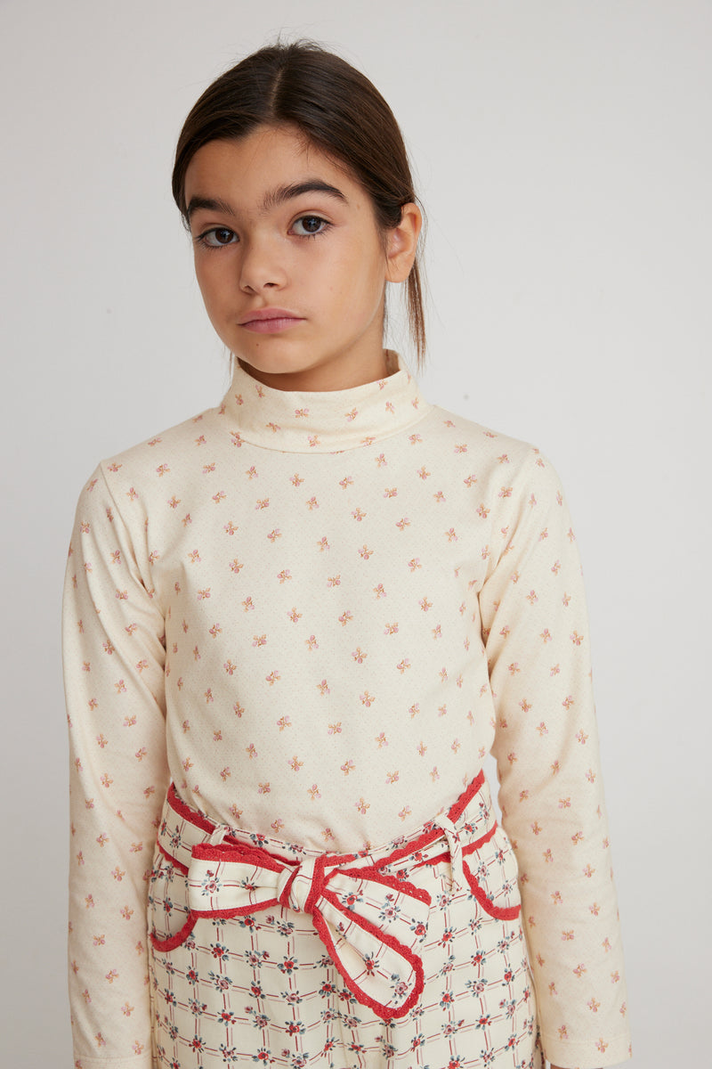 Jodie Mock Neck Tee