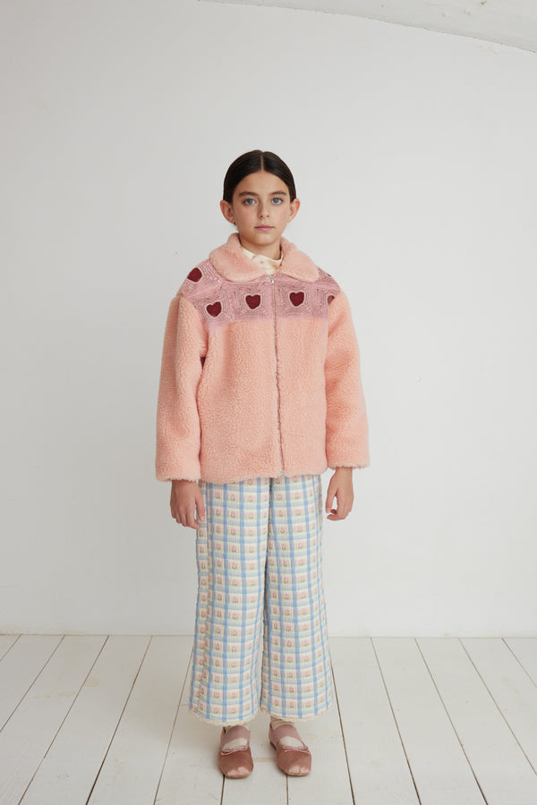 Emma Heart Crochet Jacket