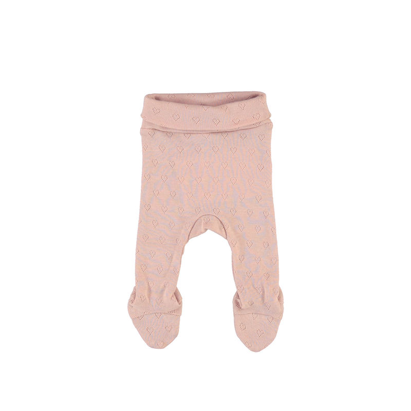 Bebe Heart Footed Legging