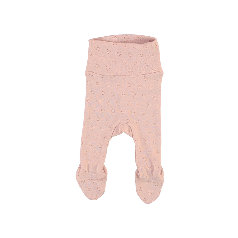 Bebe Heart Footed Legging