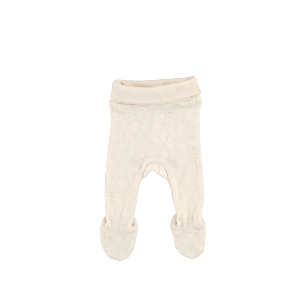 Bebe Heart Footed Legging