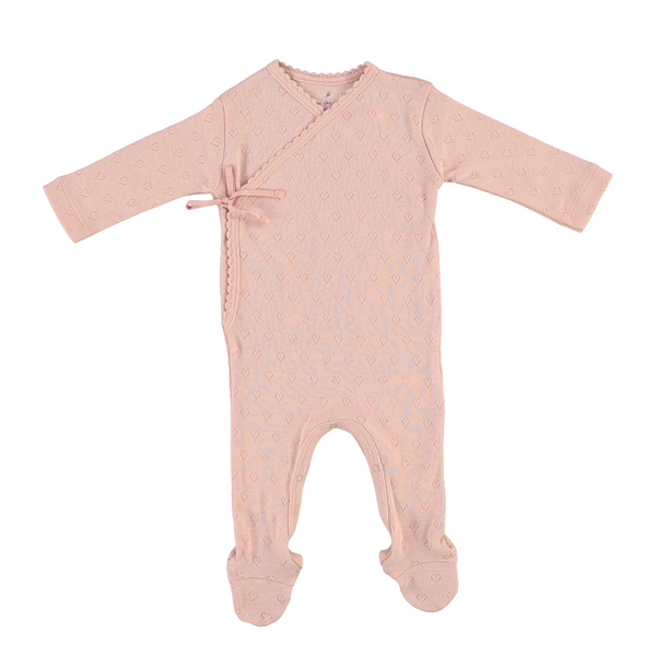 Bebe Heart Wrap Overall