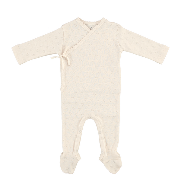 Bebe Heart Wrap Overall