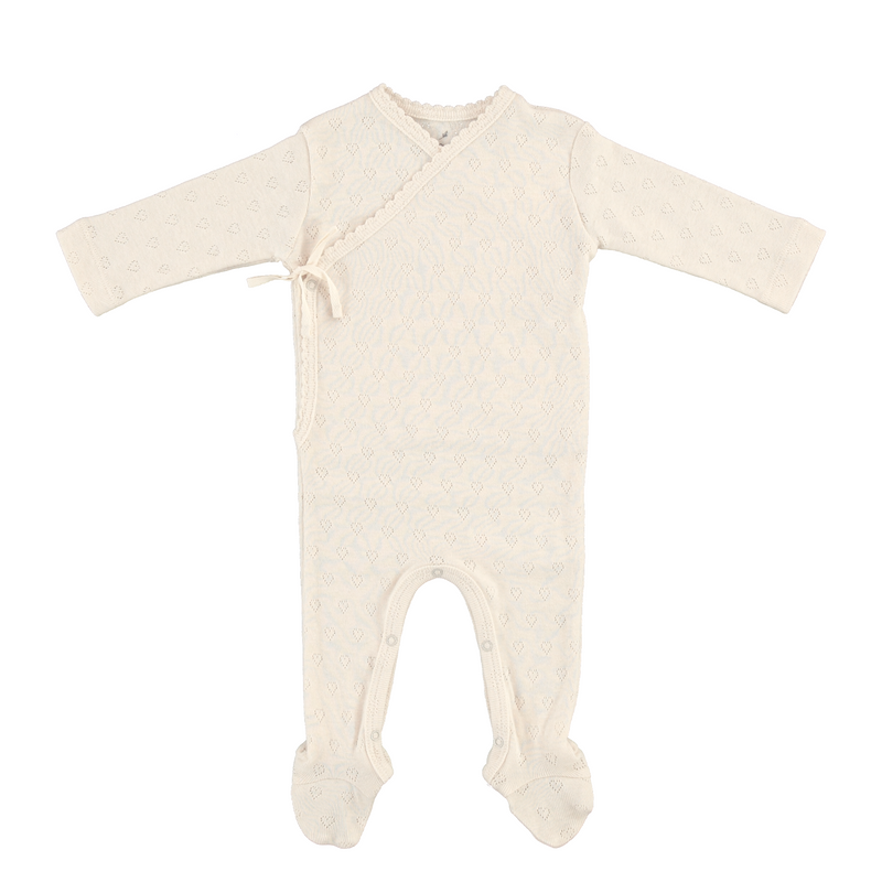 Bebe Heart Wrap Overall