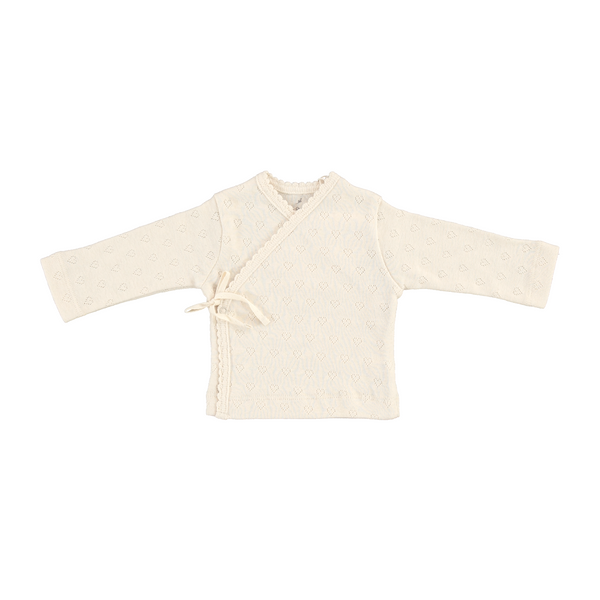 Bebe Heart Wrap Tee