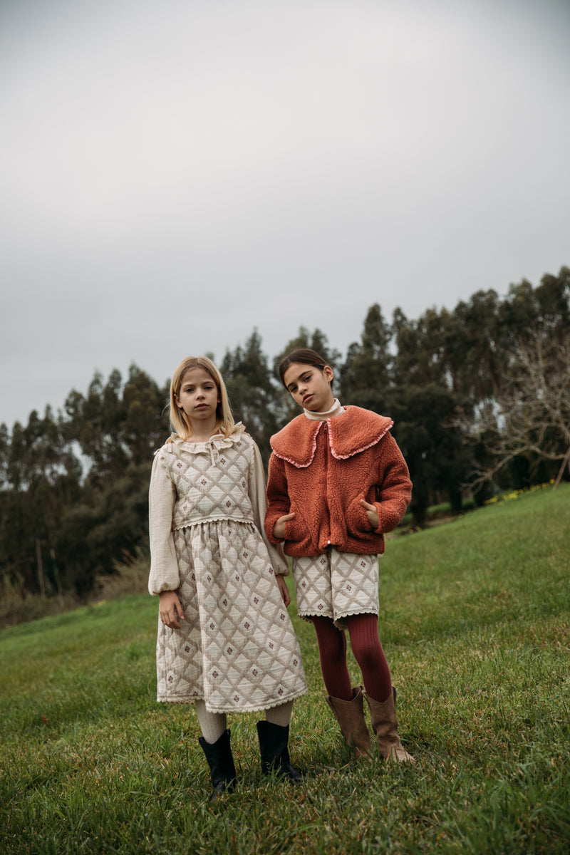 Ella Jacket Dusty Rose-12years