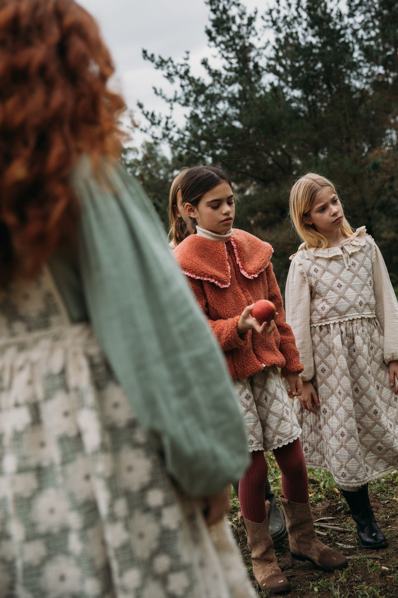Ella Jacket Dusty Rose-12years