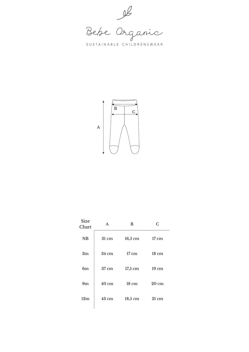 Bebe Heart Footed Legging