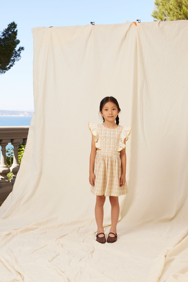 Giulia Apron Dress-5years – Bebe Organic