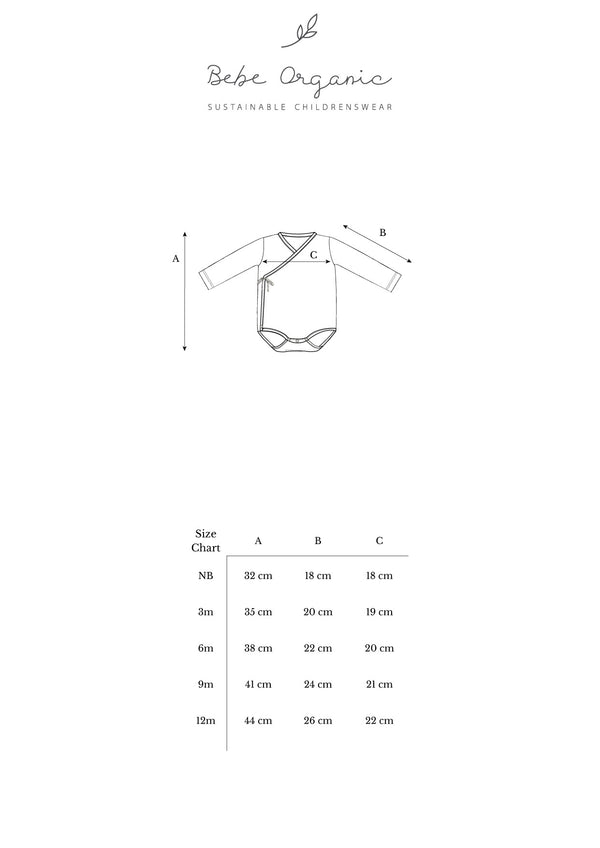 Blanca Wrap Onesie