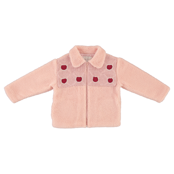 Emma Heart Crochet Jacket