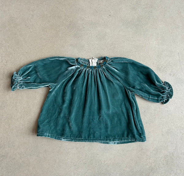 Ayla Baby Dress Winter Mint 3 Months/ Sample