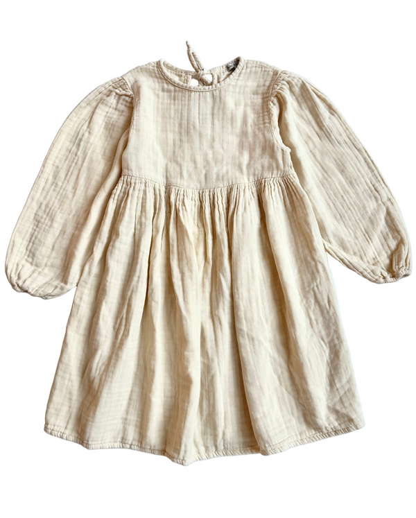Iris Dress Ivory 6 Years/ Sample