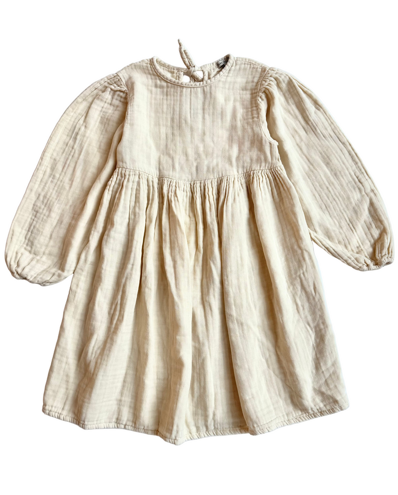 Iris Dress Ivory 6 Years/ Sample