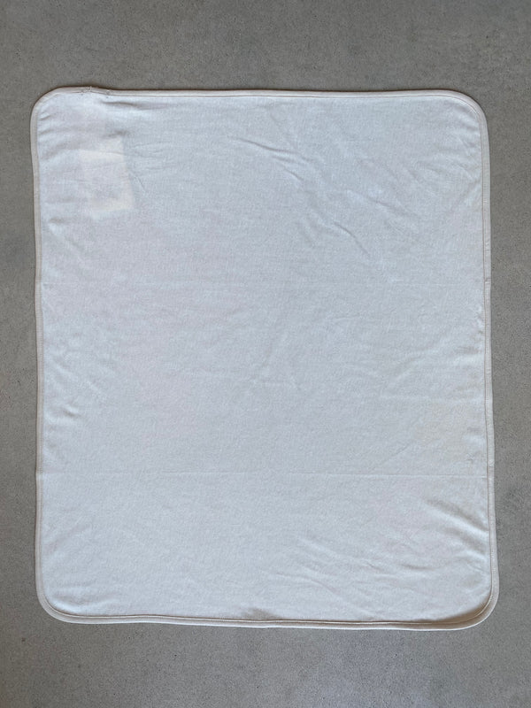 Iris Velour Blanket Ivory