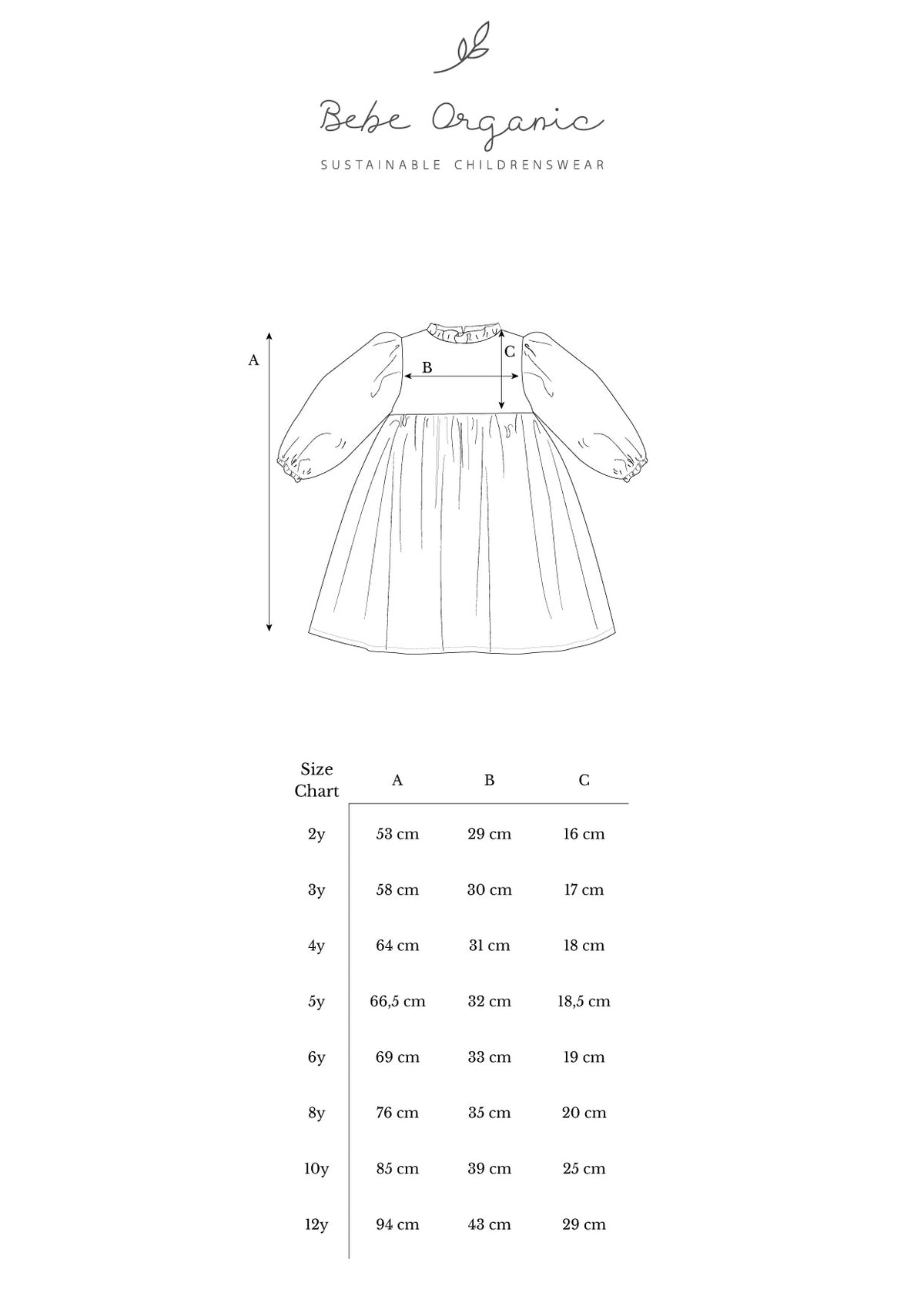 Isadora Dress – Bebe Organic