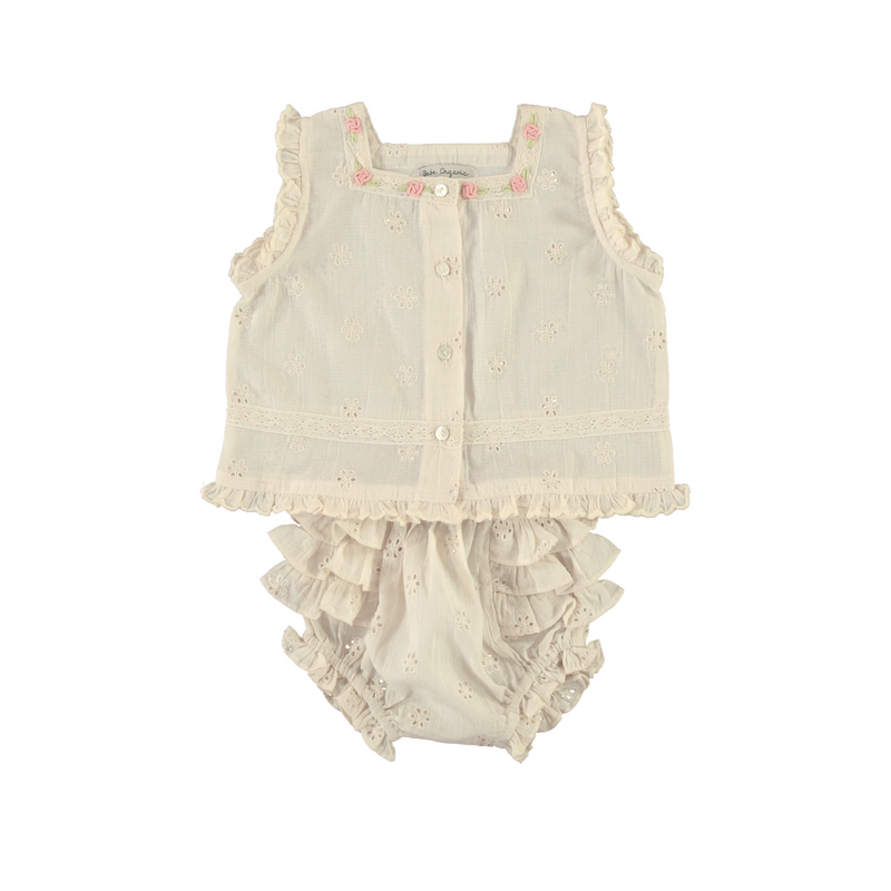 [新品未使用]bebe organic ベビーセットアップ 新品・未使用】Bebe Organic セットアップ 【公式通販】