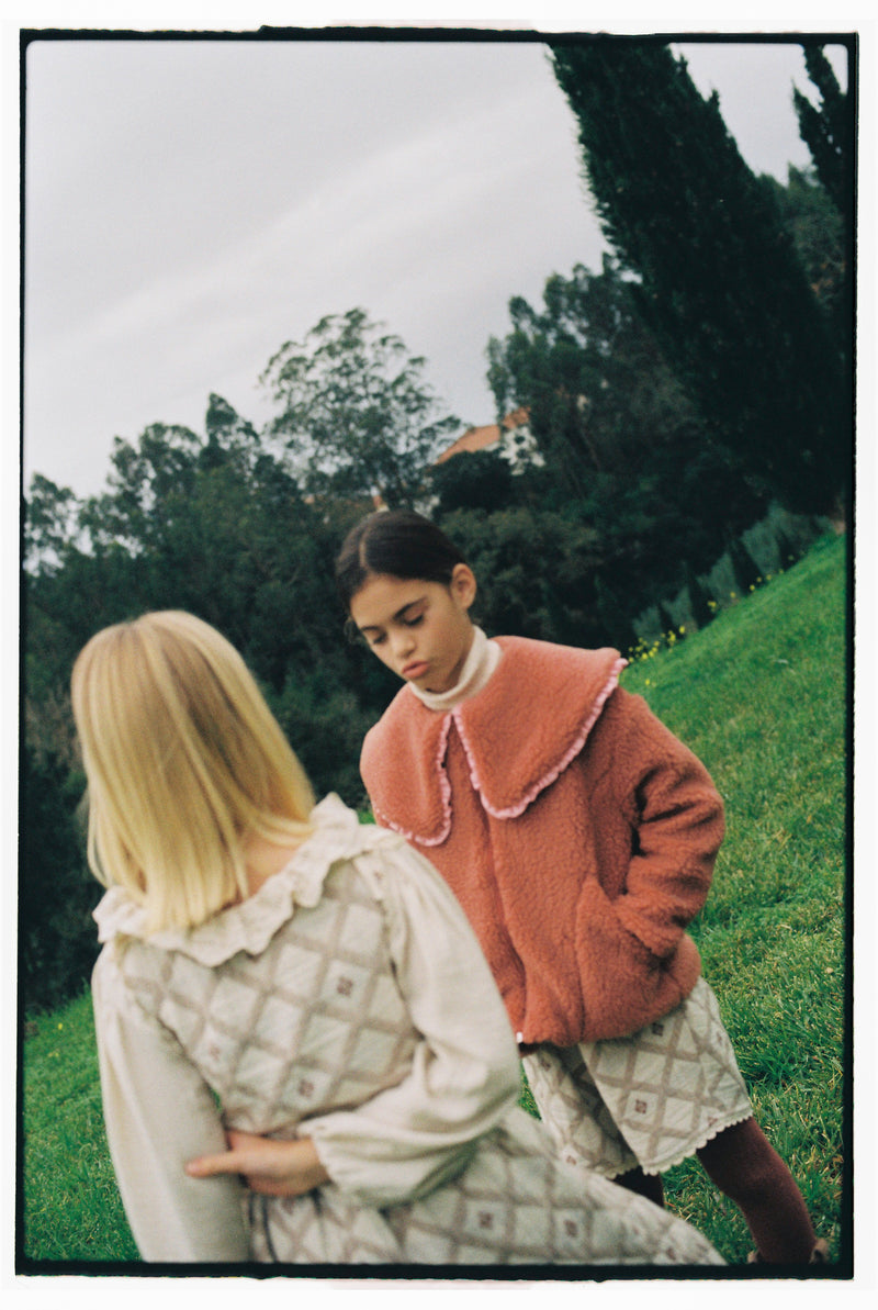 Ella Jacket Dusty Rose-12years
