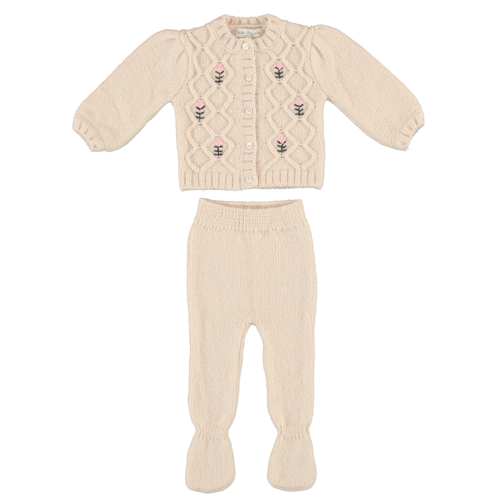 Bebe Organic セットアップ Rosine Baby Set – Bebe Organic