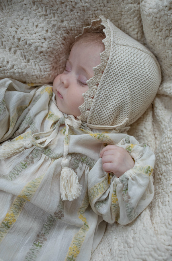 Honeycomb bonnet-6months