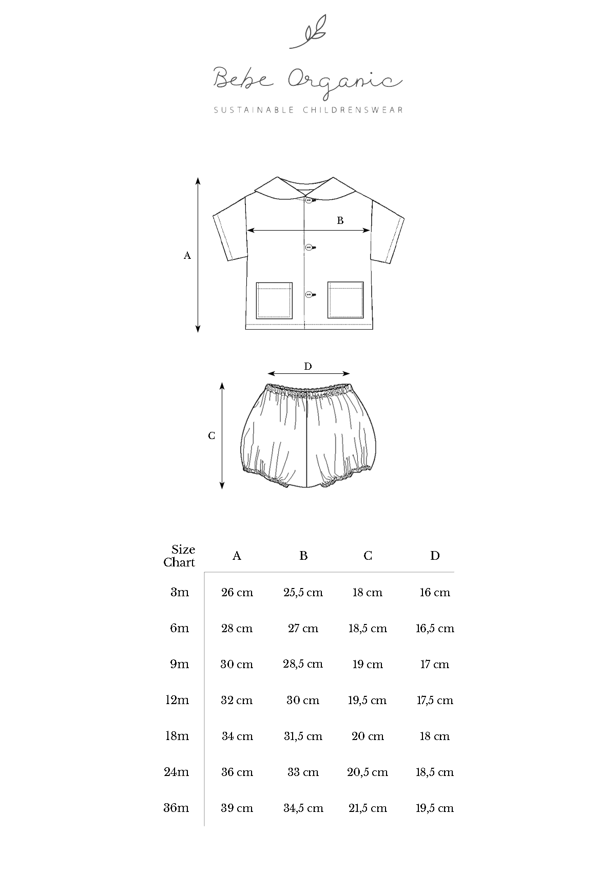 bebe organic 18m セットアップ Zora Baby Set セットアップ [Bebe Organic] | Spicelic