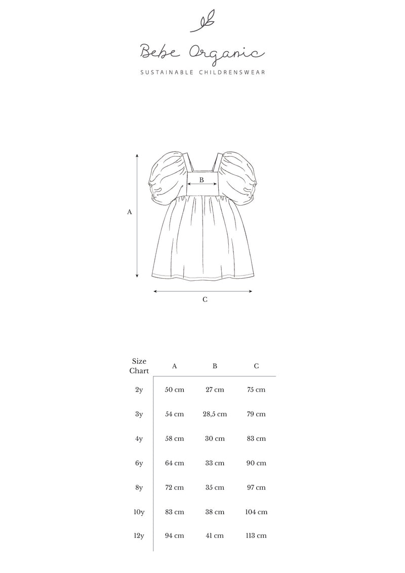 Violetta Dress-12years Bebe Organic Violetta Dress-12years Bebe Organic