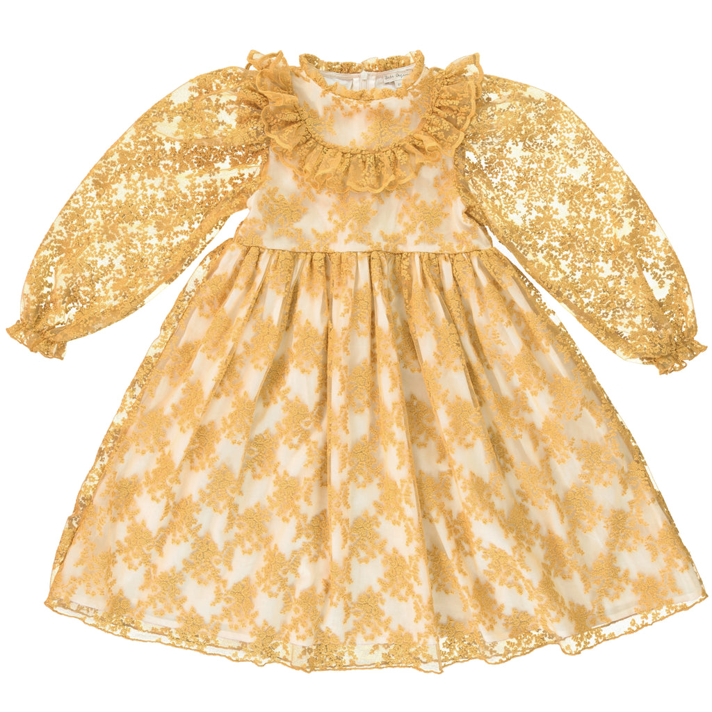 Bebe online gold dress
