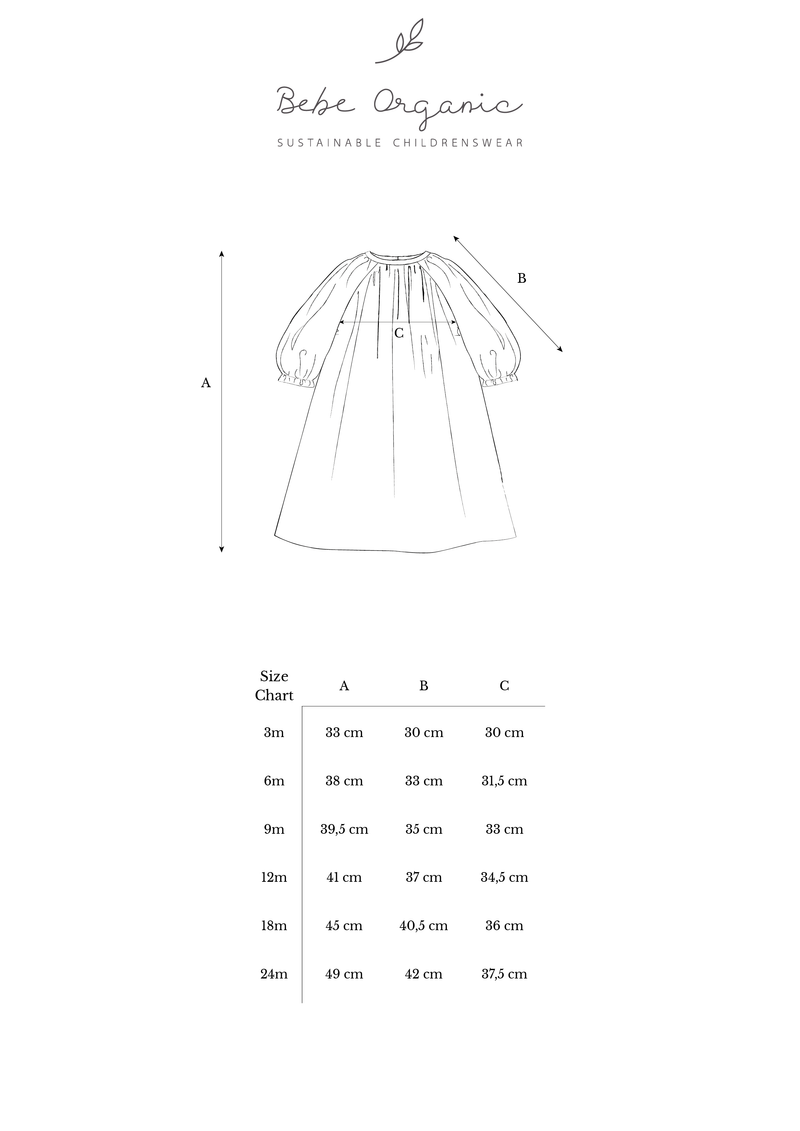 Ayla Baby Dress Winter Mint