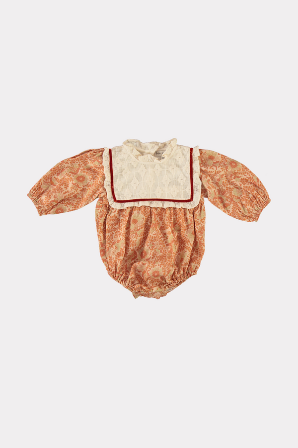 Birgit Romper Antique Florals-3months