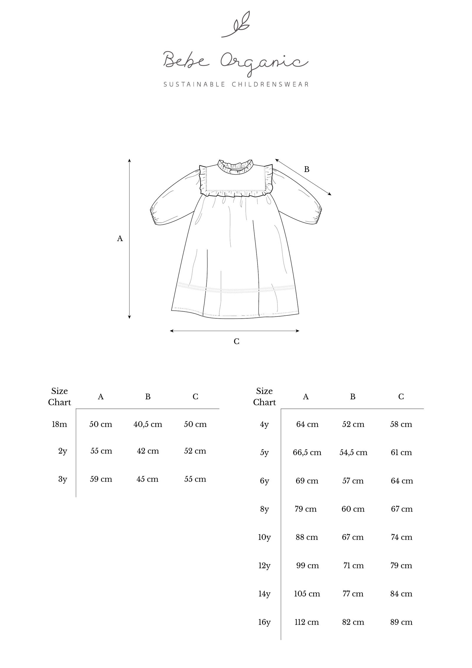 Gabriella Dress Fall Garden – Bebe Organic