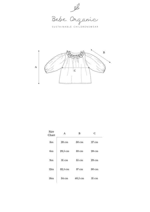 Joan Baby Blouse Nostalgia-9months