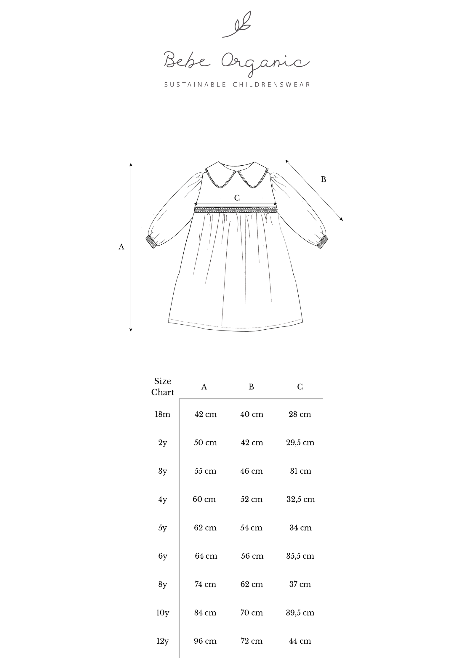 white christmas dresses Ruth Dress Folk Floral-12years – Bebe Organic