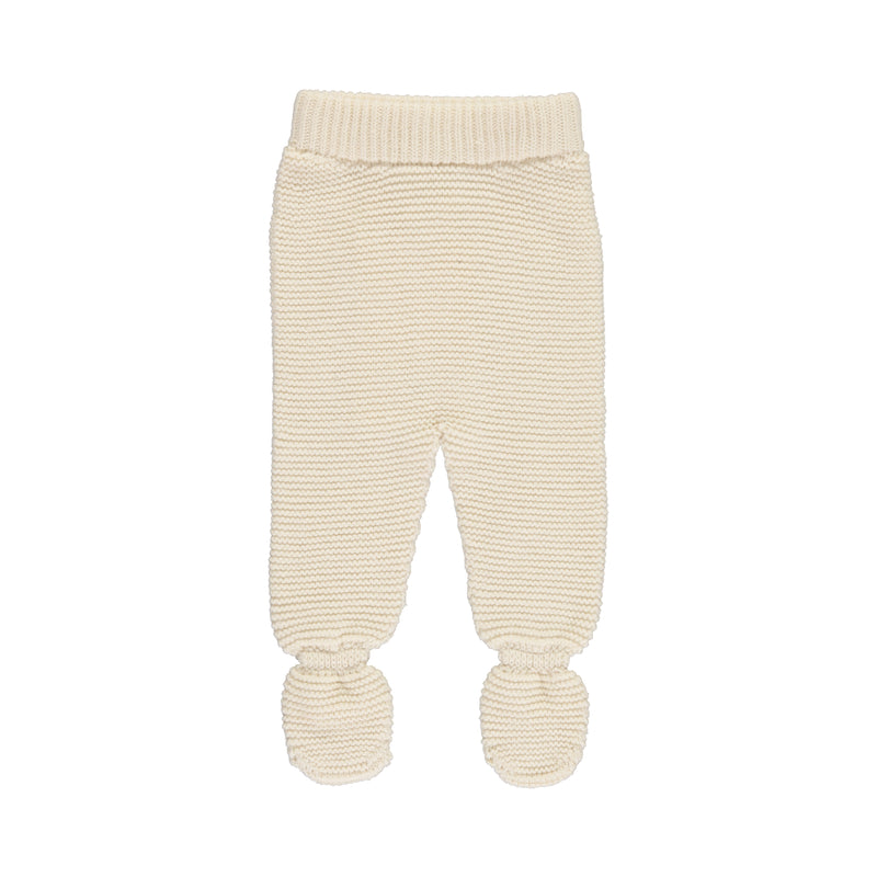 Silvia Footed Legging Cream-6months