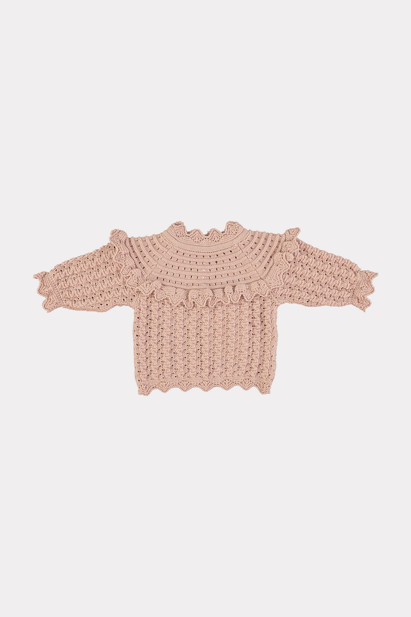 Silvia Sweater Dusty Pink-12months